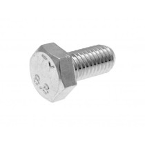 Hex Cap Screws / Tap Bolts 101 Octane Din933 M8x16 Full Thread Zinc Plated Steel (50 Pcs)