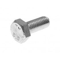 Hex Cap Screws / Tap Bolts 101 Octane Din933 M8x20 Full Thread Zinc Plated Steel (50 Pcs)