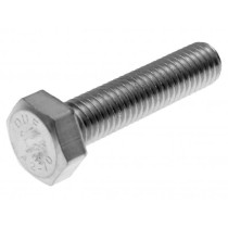 Hex Cap Screws / Tap Bolts 101 Octane Din933 M8x35 Full Thread Stainless Steel A2 (25 Pcs)