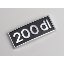 Badge Legshield Lambretta 200 Dl  Dl 200