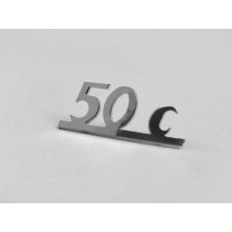 Badge Legshield Lambretta 50c  Lui 50