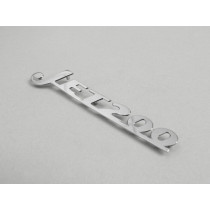 Badge Legshield Lambretta Jet 200  Jet 200