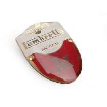 Badge Legshield Lambretta Lambretta Ld  Ld 125 (till 1956)