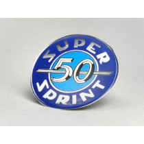 Schriftzug Gepäckfach import Vespa Super Sprint 50  Vespa Ss50 (tot Bj. 1967)