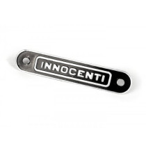 Seat Badge Lambretta Made In Italy Innocenti  Black
