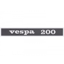 Lettering Vesptec Vespa 200