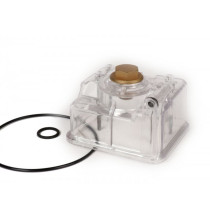 Float Chamber Malossi Vhst  Transparent With Main Jet Screw And Gaskets.