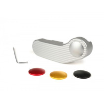 Afdekking swingarm  bikers, Gebogene Schwinge, zilvern, rood, Gold, zwart  zilvern Matt
