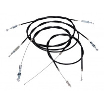 Cable Set W/ Throttle Cable, Front And Rear Brake Cable, Clutch Cable 101 Octane For Puch Maxi E50