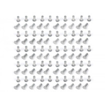 Countersunk Rivet Aluminium For Footboard Strip Oem Quality, Oversize  Ø=4mm L=14mm