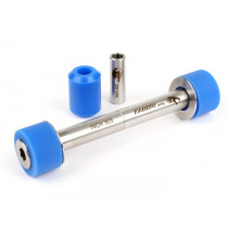 Silentblock Engine Fabbri Racing Blue, Stainless Steel/polyurethane, 60 Sha (shore) For Engine Cases Quattrini C1, C2