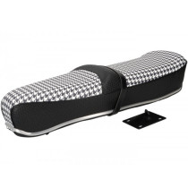 Seat Made In Italy Pegasus With Alloy Stripe  Houndstooth Pattern
