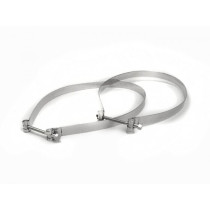 Fuel Tank Strap Lambretta  Stainless Stell Incl. Trunnions