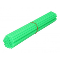 Spoke Cover Set 101 Octane 250mm Neon Green  36 Pcs