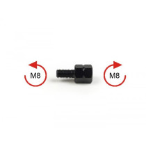 Mirror Has Righthand Thread M8 To Be Mounted In M8 Lefthand Thread
