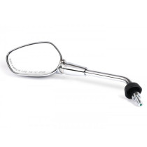Mirror, Chrome, Lhs Piaggio