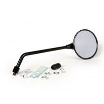 Mirror Cif Carbon Look, Round, With Handlebar Bracket  M10x1.25