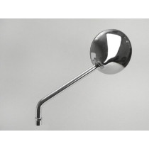 Mirror Piaggio, Chrome  Lhs