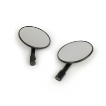 Mirror Set Cnc Handle Bar Ends Ø=100mm  Black