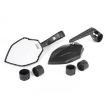 Mirror Set Moto Nostra 1403- Handle Bar Ends Aluminum Mat Black Anodised Emarked