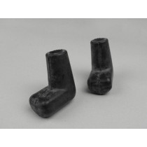 Stand Feed Rubber Vespa Ø= 14mm  Black