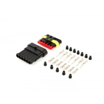 Plug Set For Wiring Harness BGM Protype Series 060 Am Specialseal, 0.851.25mm², Waterproof  6 Contact Plugs