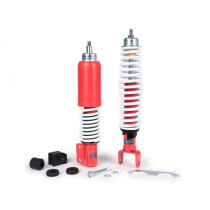 Shock Absorber Set Front+rear Sebac Style Red/white