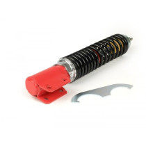 Shock Absorber Front Cif 255mm, Adjustable  Red