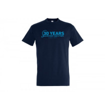 Tshirt 30 Years Scooter Center French Navy  M
