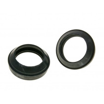 Front Fork Oil Seal Set 26x35.5/37.7x6/13.5 Naraku For Showa Naraku Fork