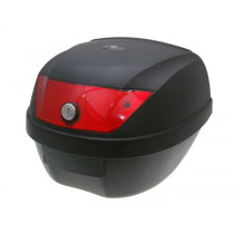 Topcase 101 Octane 28l 395x300x395mm Black  Reflector Red