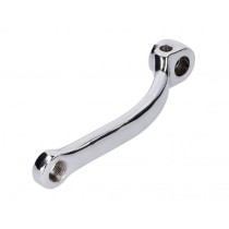 Pedal Crank Arm Righthand Chromed Universal 101 Octane For Moped