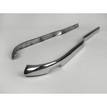 Footboard Extensions Lambretta  Stainless Steel