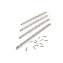 Footboard Stripes Set Lambretta C 125  Fully Alloy