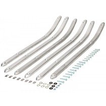 Footboard Stripes Set Lambretta Ld 125  Fully Alloy