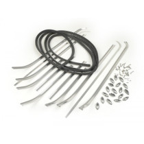 Footboard Stripes Set Mauro Pascoli Vespa 150 (vb1t)