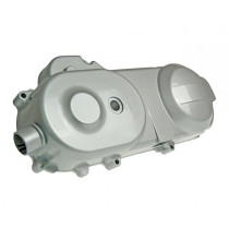 Crankcase Cover For 10" Wheel, 669mm Drive Belt  Silver 101 Octane For Gy6 50cc