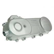 Crankcase Cover For 12/13" Wheel, 788mm Drive Belt  Silver 101 Octane For Gy6 50cc