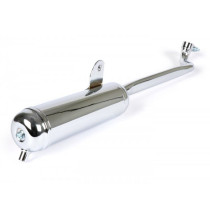 Exhaust Tecno  Chrome (suitable For Cars With Main Stand)