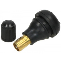 Valve For Tubeless Rim, Short Piaggio Tr412