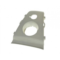 Fuel Filler / Pillion Cover Silver 101 Octane For Qt9