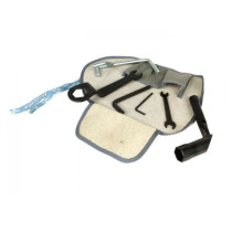 Toolbag Incl. Tool Set Casa Lambretta Lambretta Universal  Grey