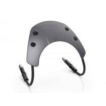 Flyscreen With Black Brackets Rizoma, Aluminium Vespa Gts 125300 Hpe (2019-2022) Cc  Grey
