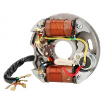 Ignition Rms Classic Stator (point Set Ignition, 5 Cables, 6v, 2 Coils, Short Point Set)