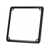 Decorative Frame For Licence Plate/number Plate Premium 170x170mm  English + Old Italian Version  Black