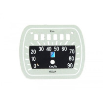 Zifferblatt Tacho oem Kwaliteit, Type Veglia (Vespa (Piaggio))