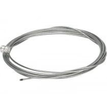 Universal Inner Cable Ø=1,2mm X 2000mm, Nipple Ø=5,5mm X 7mm Used As Throttle Cable  Laid Cable